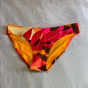 NEW Aerie Multicolor Tropical Bikini Bottom Size XS